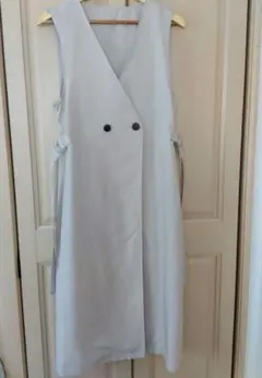 Samansa Mos2 blue（サマンサモスモスブルー）ジレワンピース(F)