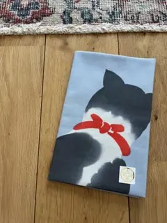 【新品未使用】永楽屋 手ぬぐい 猫「思惑中」