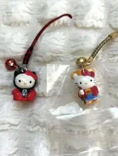 ハローキティ ストラップセット
