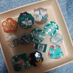 スターバックス ロゴビーズ12個セット日曜日までセール