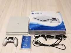 S*u様 PS4 Slim ホワイト 500GB 本体 CUH-2100A