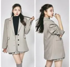 darich グレー テーラードジャケット