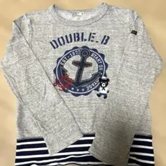 DOUBLE.B 長袖カットソー 130