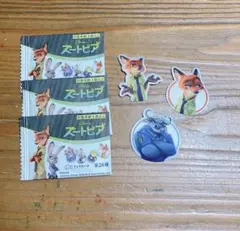 ダイソー　ズートピア　ニック　ワッペン