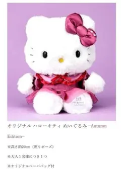 ⭐️限定200個⭐️ ハローキティ BIGサイズ ぬいぐるみ　リゾートトラスト限定 ハローキティ リゾートトラスト エクシブ BIGぬいぐるみ 限定グッズ