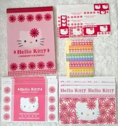 キティちゃん レターセット シール　便箋　HELLO KITTY　平成レトロ