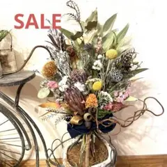 プロテア＆バンクシアコクニシア入りスワッグブーケネイティブおまとめ割出来ます‼️大