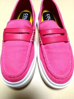 COLE HAAN ピンク ローファー スリッポンのサムネイル