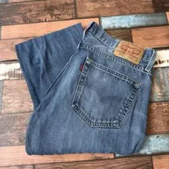 ビンテージ　古着　リーバイス527 バギー　デニム　ジーンズ　W34L34