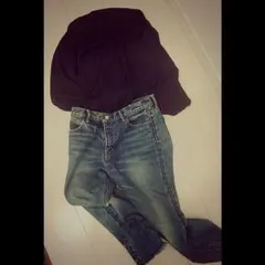 SLY　クラッシュデニム