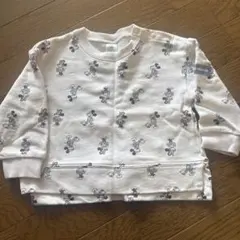 ミッキー＆ミニー 総柄 トレーナー 90cm