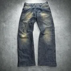 00s【archive】鬼フェード グランジ デニム お兄系 Y2K