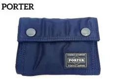 未使用 PORTER TANKER 二つ折り財布 ネイビー 財布 WALLET - メルカリ
