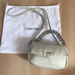 廃盤】Calvin Klein キルティング ハンドバッグ ストラップ無し - メルカリ