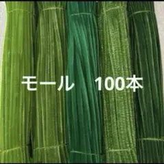 緑系　モール　手芸