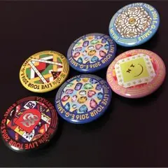 ES 国旗 缶バッジ セット