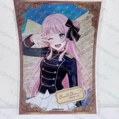 花園たえ バンドリ ハーモニーフェア ホログラムビジュアルシート
