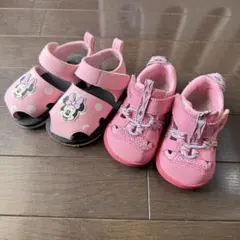 サンダル2足セット　イフミー　ディズニー