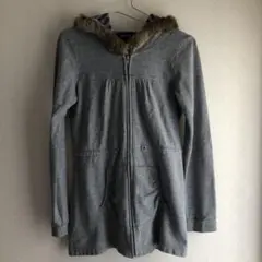 【EASTBOY】イーストボーイ ジップアップパーカ グレー