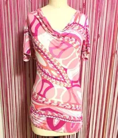 2025年最新】EMILIO PUCCI カラー：ピンク系 半袖(Tシャツ)の
