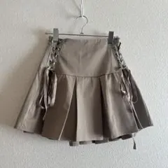 SHEIN ベージュ プリーツスカート XS
