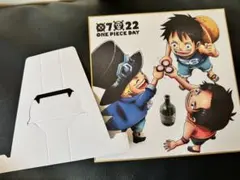 一番くじ ワンピース G賞 名場面色紙 これでおれ達は今日から兄弟だ!!