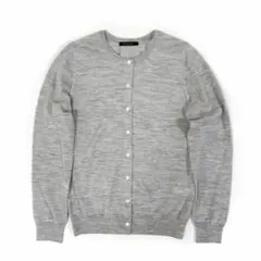 マカフィー トゥモローランド カーディガン ウール100% グレー S