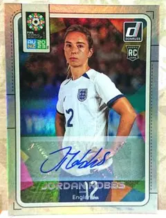jordan nobbs 直筆 サイン panini auto カード サッカー