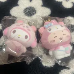 ちいかわ サンリオ シークレットフロッキーマスコットチャーム