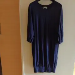 PLST プラステ　薄手ニットワンピース