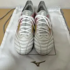 Mizuno Morelia ホワイト/レッド スパイク