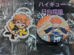 くら寿司　ハイキュー日向翔陽めじるしチャーム＆バッジ