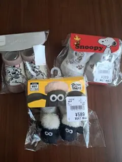新品未使用 新生児靴下 3点セット