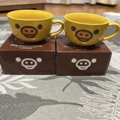 非売品　リラックマ（キイロイトリ）　マグカップ 2個セット ローソン