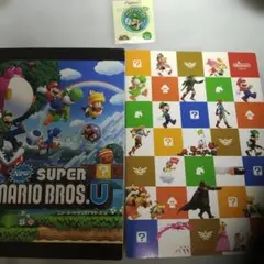 New スーパーマリオブラザーズ Uノート　A4サイズ　非売品