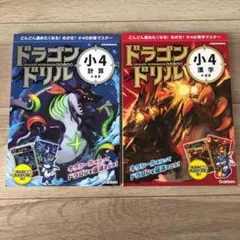 ドラゴンドリル 小4 計算・漢字 2冊セット