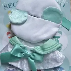ディズニー シークレット ポンチョ 青 白 セット ぬいぐるみ用 - メルカリ