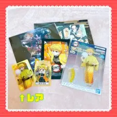 我妻善逸 鬼滅の刃 スタンド付きアクリルプレート ナムコ限定 クリアシート