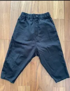 nunuform ハーレムパンツ 黒 100%コットン