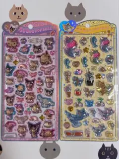 【正規品】うるちゅるポップシール サンリオ・トム＆ジェリー