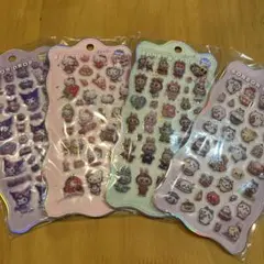 BONBON DROP 風キャラクターシール 4シートセット