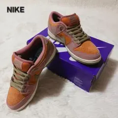 極美品★Nike SB Dunk Low Pro スニーカー ピンク オレンジ
