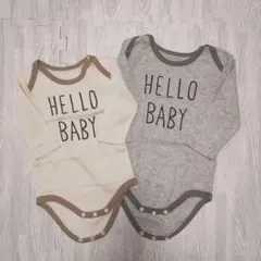 【美品】GREEN LABEL RELAXING ベビー肌着2枚セット