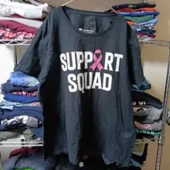 90s希少ヴィンテージ4Lメンズ ブラック黒tシャツUSA直輸入