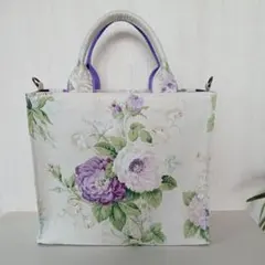 風美様専用 ハンドメイド 蝶と花のトートバッグ 藤井風 - メルカリ