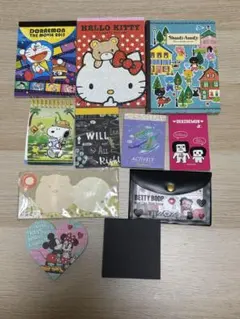 キャラクターメモ帳セット 11点