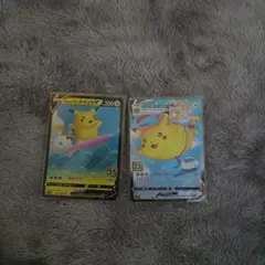 ポケカ そらとぶピカチュウvmax なみのりピカチュウv