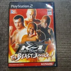 PS2 K-1WORLD GRAND PRIX THE BEAST ATTACK