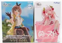 ぬーどるストッパーフィギュア　ライザリン・シュタウト ＆ 桜ミク　2点セット