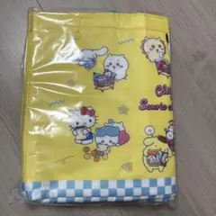 ちいかわ×サンリオキャラクターズ　レジかごバッグ　イエロー